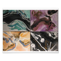 4 COLOR BLOCK PHOTO ART