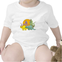 4 Dinosaur Friends Tshirt