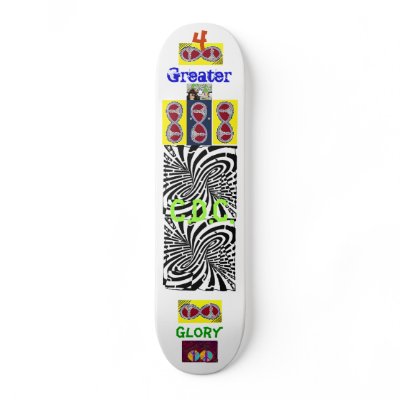 4 Greater Glory Custom Skateboard by candocompany