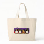 4 Halloween Penguins Bag