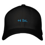 +4 Int. embroidered hats
