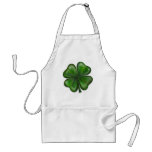 4 leaf clover apron