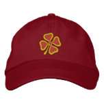 4-leaf Clover embroidered hats