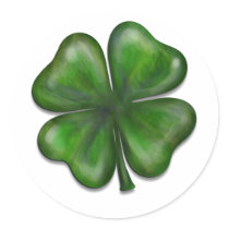 4 leaf clover stickers