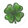 4 leaf clover stickers