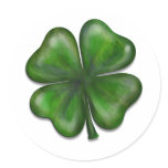 4 leaf clover stickers