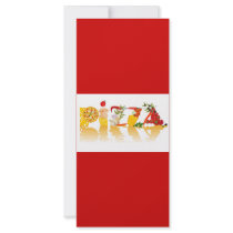 4 CUSTOM RACK CARDS