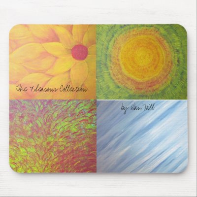 "4 Seasons" Mousepad by kghill