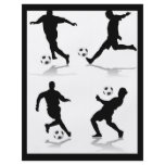 4-soccer-players flyers