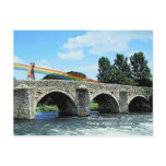 4. Stone Bridge Crossing River  Kildare Ireland postcards