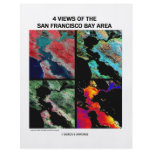 4 Views Of The Bay Area (Satellite Imagery) flyers