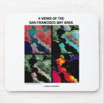 4 Views Of The Bay Area (Satellite Imagery) Mouse Pads