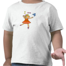 4 year old ballerina tshirts