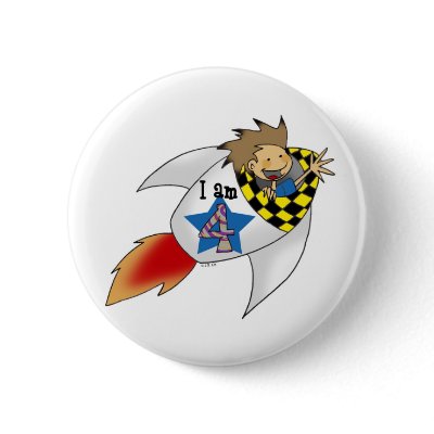 4 year old boy in a rocket pins by jsoh