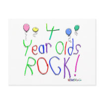 4 Year Olds Rock !