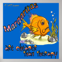 4Ft. Margaritas Poster by FishTs.com