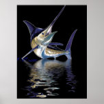 4Ft. Marlin Reflection2 by FishTs.com Print