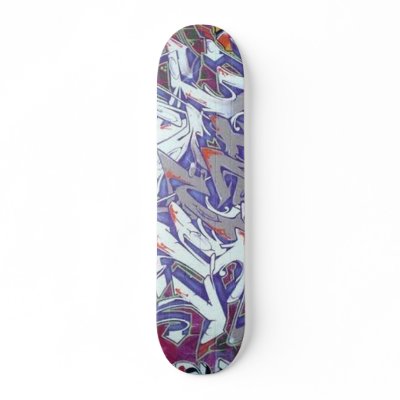 4get Abstract Graffiti Wall Skateboards by mannysThoughts