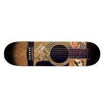 4ten: Bmore Guitar (Rob White) Skate Board