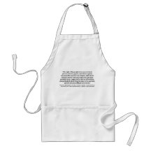 4th Amendment of the United States Constitution Aprons