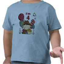 4th Birthday Cowboy Tshirts and Gifts