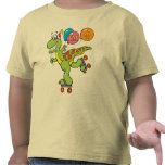 4th Birthday Dinosaur T Shirt