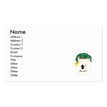 4th Birthday Dragon Business Cards