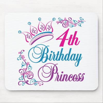 4th Birthday Princess by BirthdayObsessions