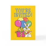 4th Birthday Rabbit Cards