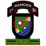 4th Bn, 75th Ranger Regiment - Airbonre Photo Sculptures