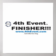 4th Event Finishers Poster