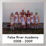 4th Grade Girls Basketball Poster