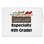 4th Grade School is Cool Cards