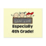 4th Grade School is Cool Tshirts and Gifts Post Card