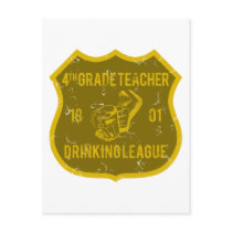 4th Grade Teacher Drinking League