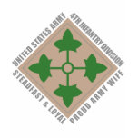 4th Infantry Wife t-shirts