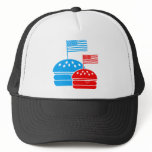 4th July - Independence Day - American Flag Burger