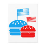 4th July - Independence Day - American Flag Burger