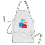 4th July - Independence Day - American Flag Burger Apron