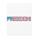 4th July - Independence Day - Freedom Flag