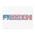 4th July - Independence Day - Freedom Flag