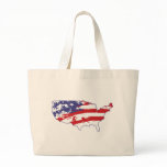 4th July - Independence Day - Graffiti America Tote Bags