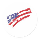 4th July - Independence Day - Graffiti USA Flag Stickers