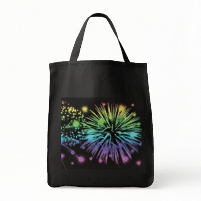 4th of July and New Years tote bags by mensgifts