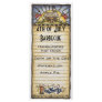 4th of July barbecue menu Rack Card