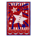 4th of July Card for Our Troops