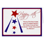 4th of July Card for Our Troops