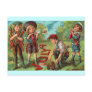 4th of July - Children Fireworks Post Card