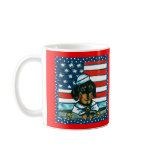 4th of July Dachshund Coffee Mugs