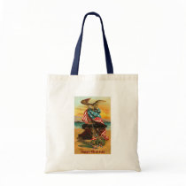4th of July Eagle and Flag Tote Bag
